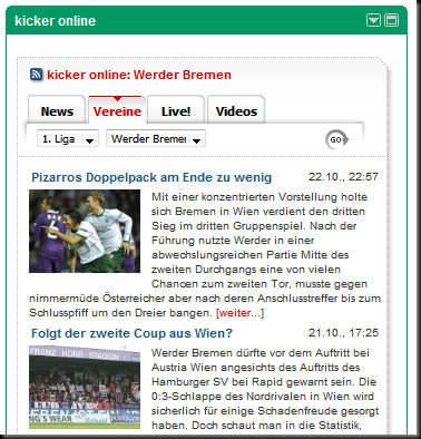 Falsche Werder News